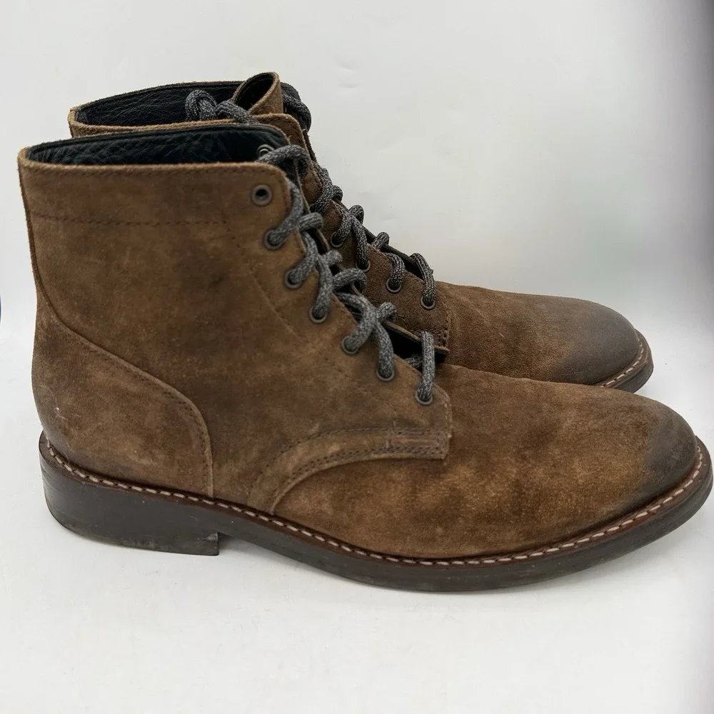 Thursday Boot Company President Boots Brown Leather US Men's 10